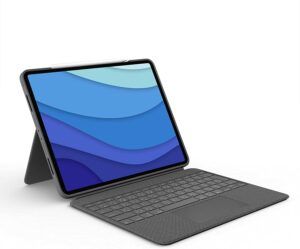 适用于 12.9 英寸 iPad Pro（第 5 代）的罗技触控键盘保护套带触控板