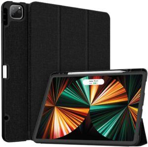 Soke New iPad Pro 12.9 Case 2021 带笔筒