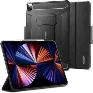 Spigen Rugged Armor Pro 专为 iPad Pro 12.9 英寸保护壳 2021 第 5 代设计