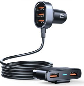 多端口IPHONE车载充电器：5 Multi Ports Car Charger
