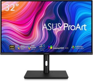 用于 HDR 视频工作的最佳 MacBook Pro 显示器 华硕 ProArt PA32UC-K