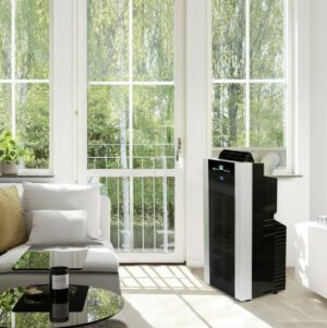 最佳整体便携式空调：Whynter ARC-14SH 14,000 BTU Dual Hose Portable Air Conditioner with Heater