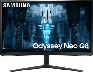 最佳 4k 显示器 SAMSUNG 32INCH Odyssey Neo G8 4K